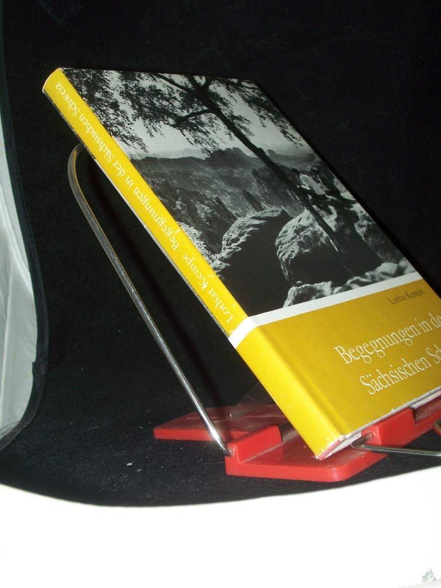 Product image 1 of the product “Begegnungen in der Sächsischen Schweiz / Lothar Kempe. [Mit Fotos von Erich Fritzsch] ”