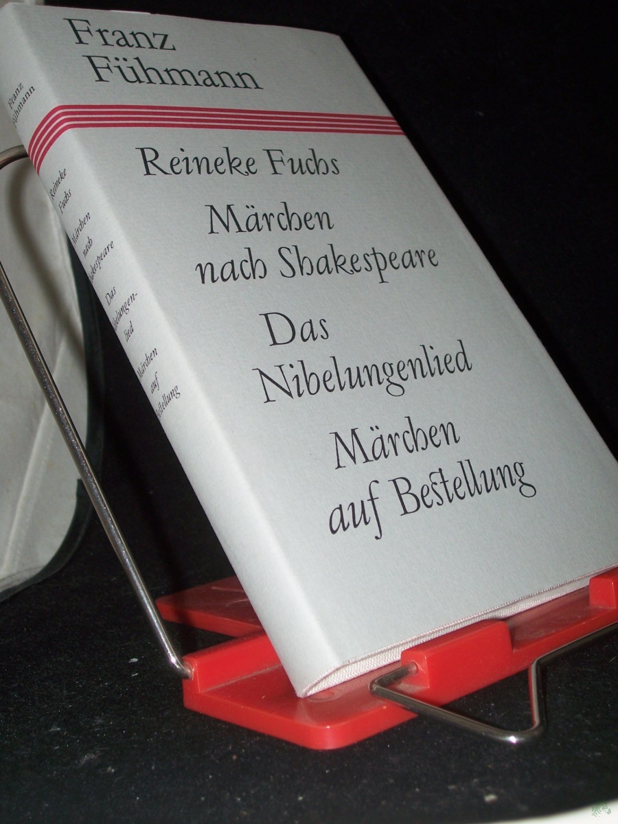 Product image 1 of the product “Reineke Fuchs Märchen nach Shakespeare [u.a.] / Franz Fühmann ”