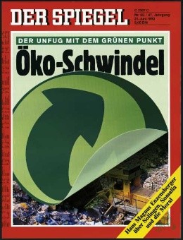 Artikelbild 1 des Artikels “25/1993, Öko Schwindel “