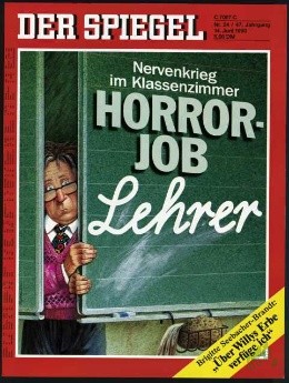 Artikelbild 1 des Artikels “24/1993, Horrorjob Lehrer “