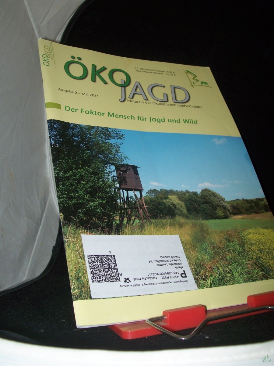 Product image 1 of the product “2/2011, Der Faktor mensch für Jagd und Wild ”