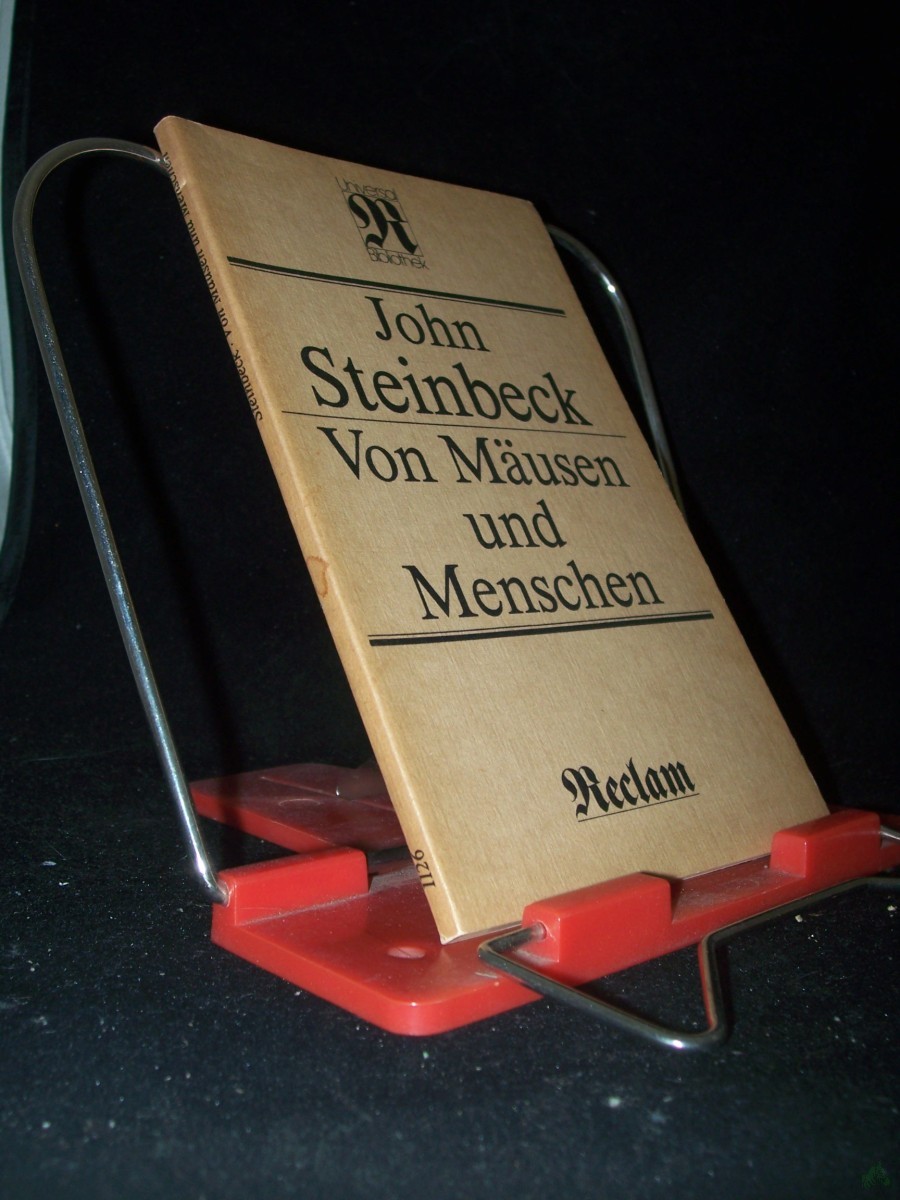 Artikelbild 1 des Artikels “Von Mäusen und Menschen : Roman ; [aus d. Engl.] / John Steinbeck. [Übers. von Otto Kyburg] “