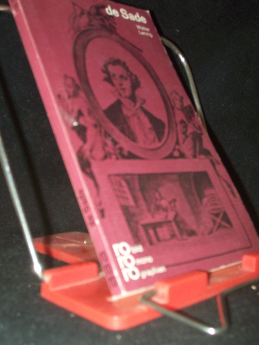Product image 1 of the product “Marquis de Sade / mit Selbstzeugnissen und Bilddokumenten dargestellt von Walter Lennig ”