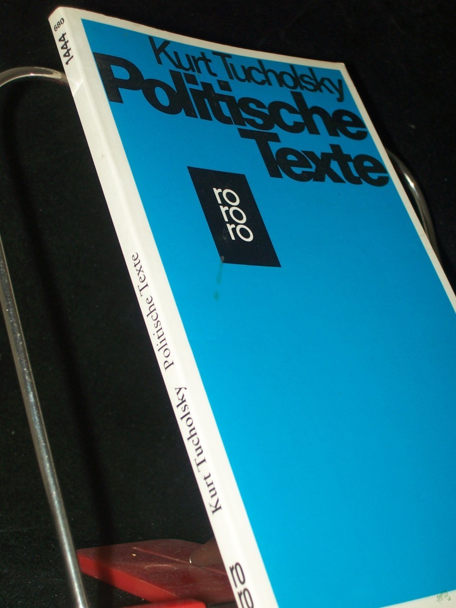Product image 1 of the product “Politische Texte / Kurt Tucholsky ”