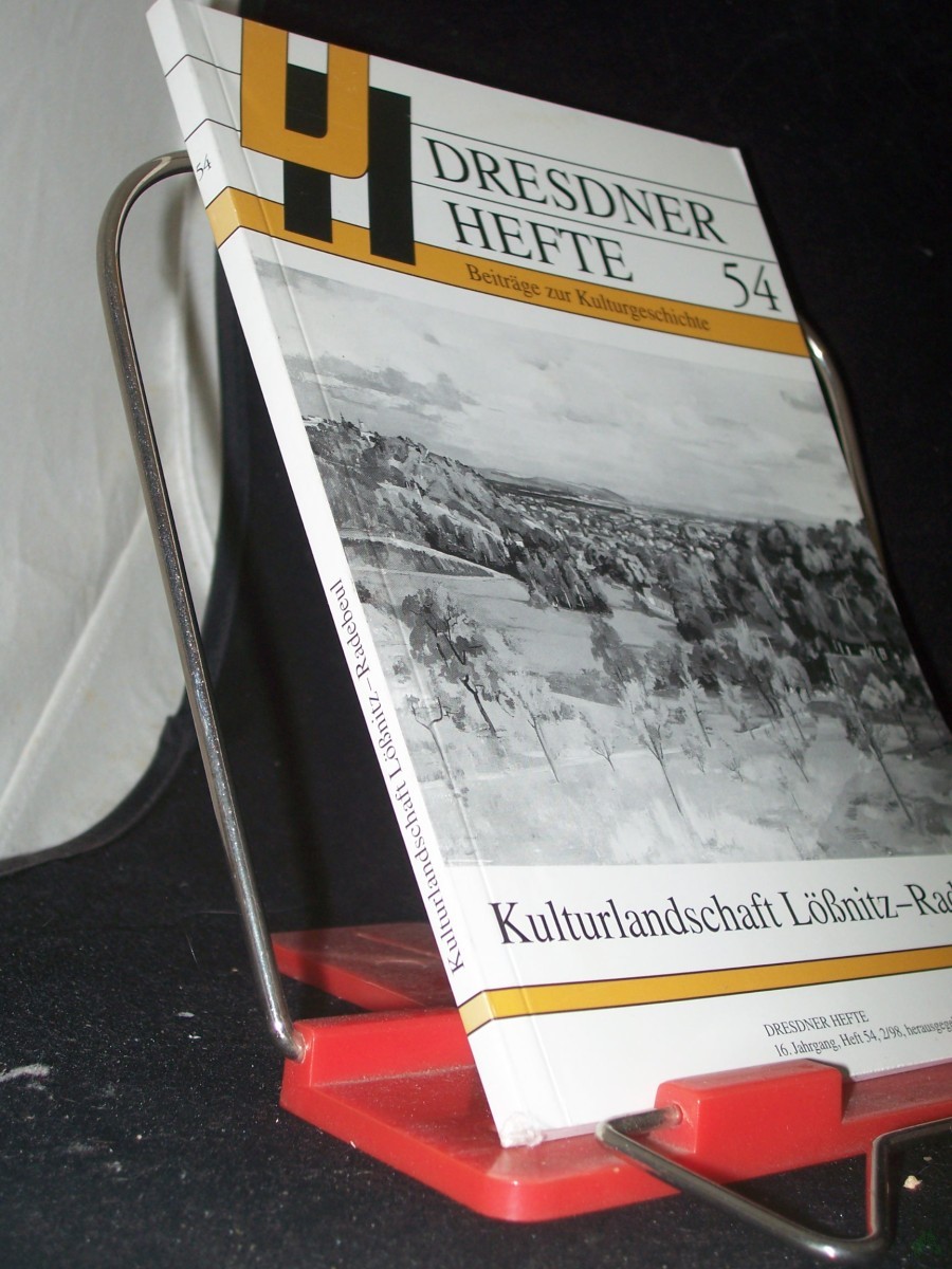 Product image 1 of the product “54, 2/1998 Kulturlandschaft Lößnitz Radebeul ”