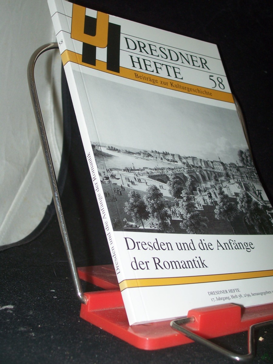 Product image 1 of the product “58 2/1999, Dresden und die Anfänge der Romantik ”