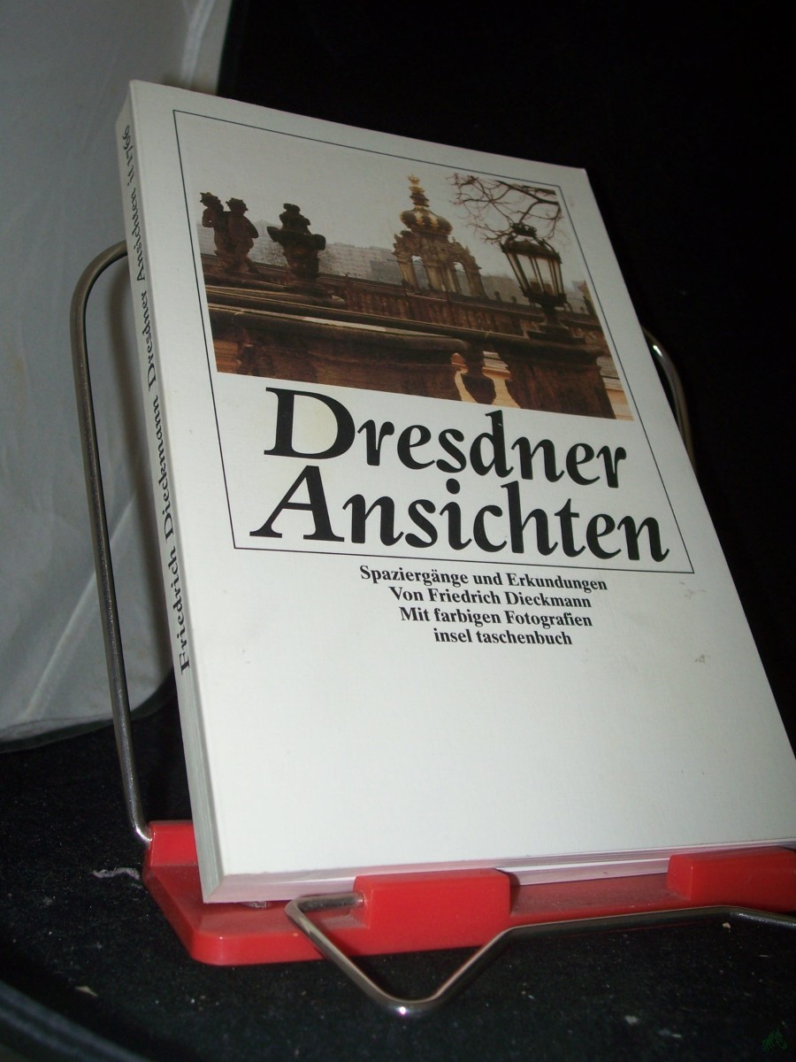 Product image 1 of the product “Dresdner Ansichten : Spaziergänge und Erkundungen / Friedrich Dieckmann ”
