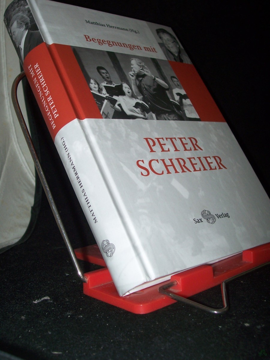 Artikelbild 1 des Artikels “Begegnungen mit Peter Schreier / Matthias Herrmann (Hrsg.) “