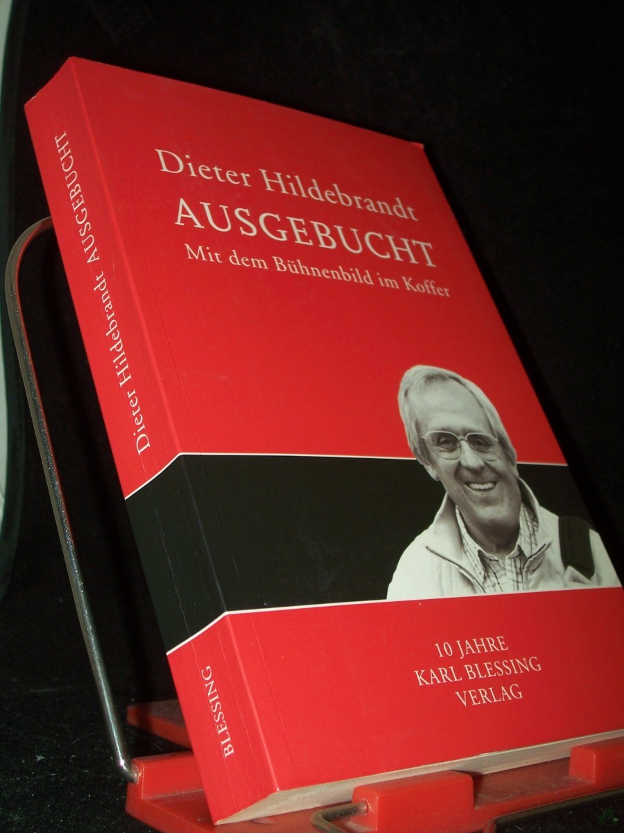 Artikelbild 1 des Artikels “Ausgebucht : mit dem Bühnenbild im Koffer / Dieter Hildebrandt. Zeichn. von Dieter Hanitzsch “