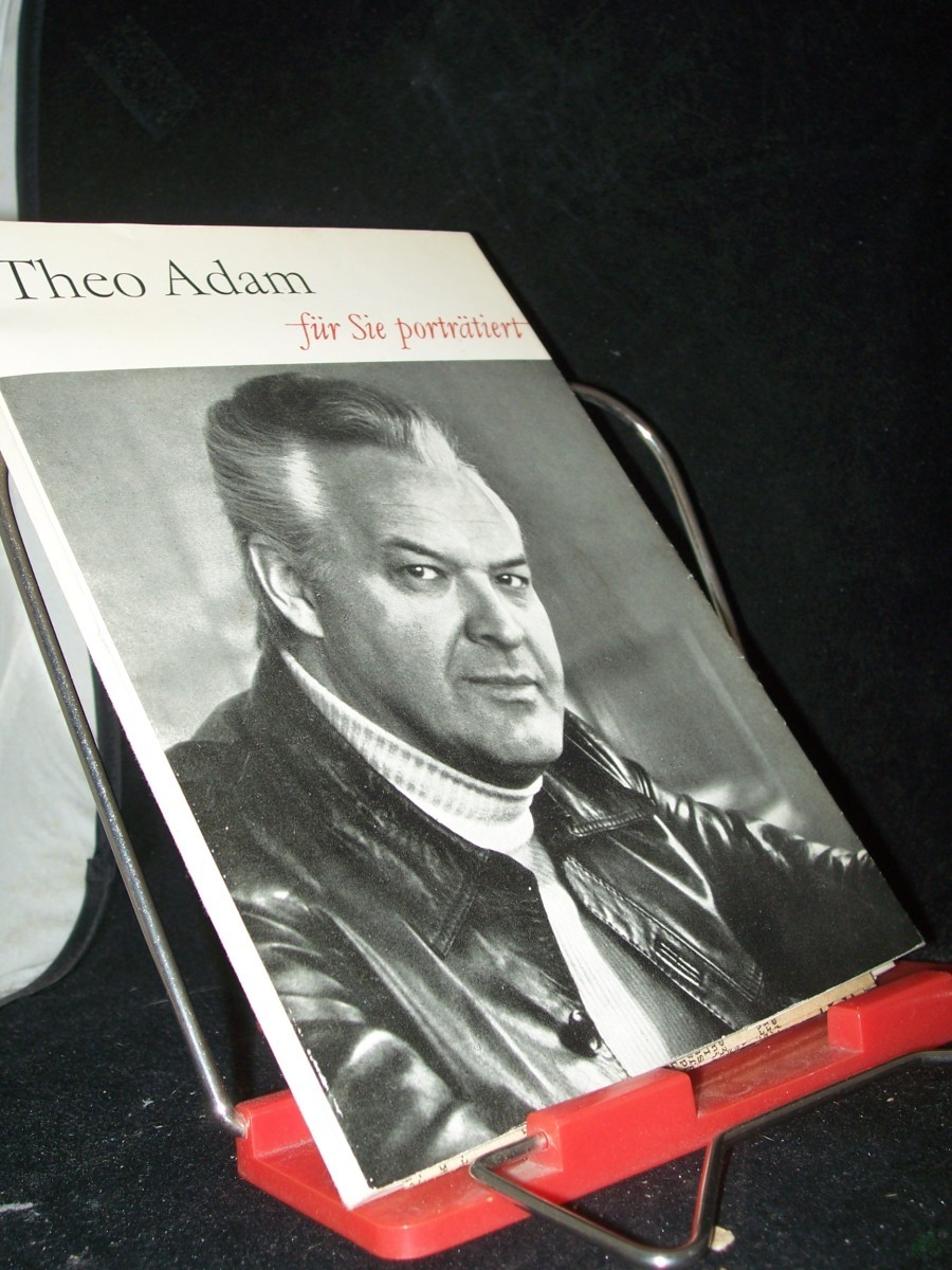 Product image 1 of the product “Theo Adam / für Sie porträtiert von Hans-Peter Müller ”