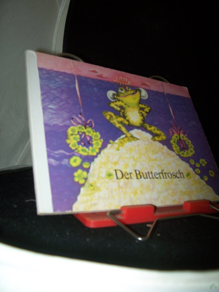 Artikelbild 1 des Artikels “Der Butterfrosch / [Illustrationen: Regine G.-Heinecke ; Text: Manfred Hinrich, frei nach einer Anekdote] “