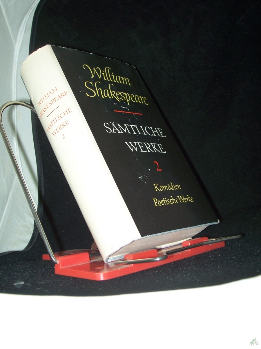 Product image 1 of the product “Shakespeare, William: Sämtliche Werke Teil: 2., Komödien : Poetische Werke ”