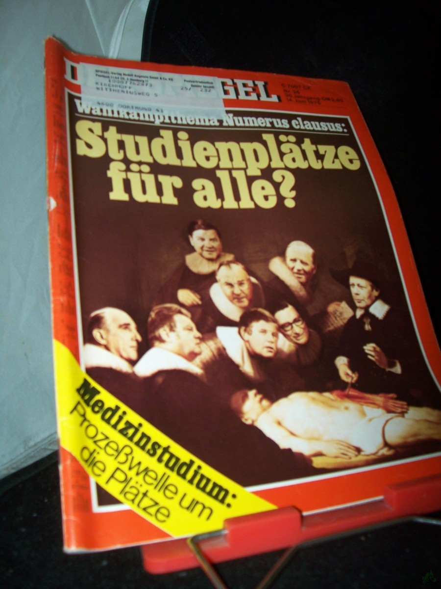 Product image 1 of the product “25/1976 Studienplätze für alle ”