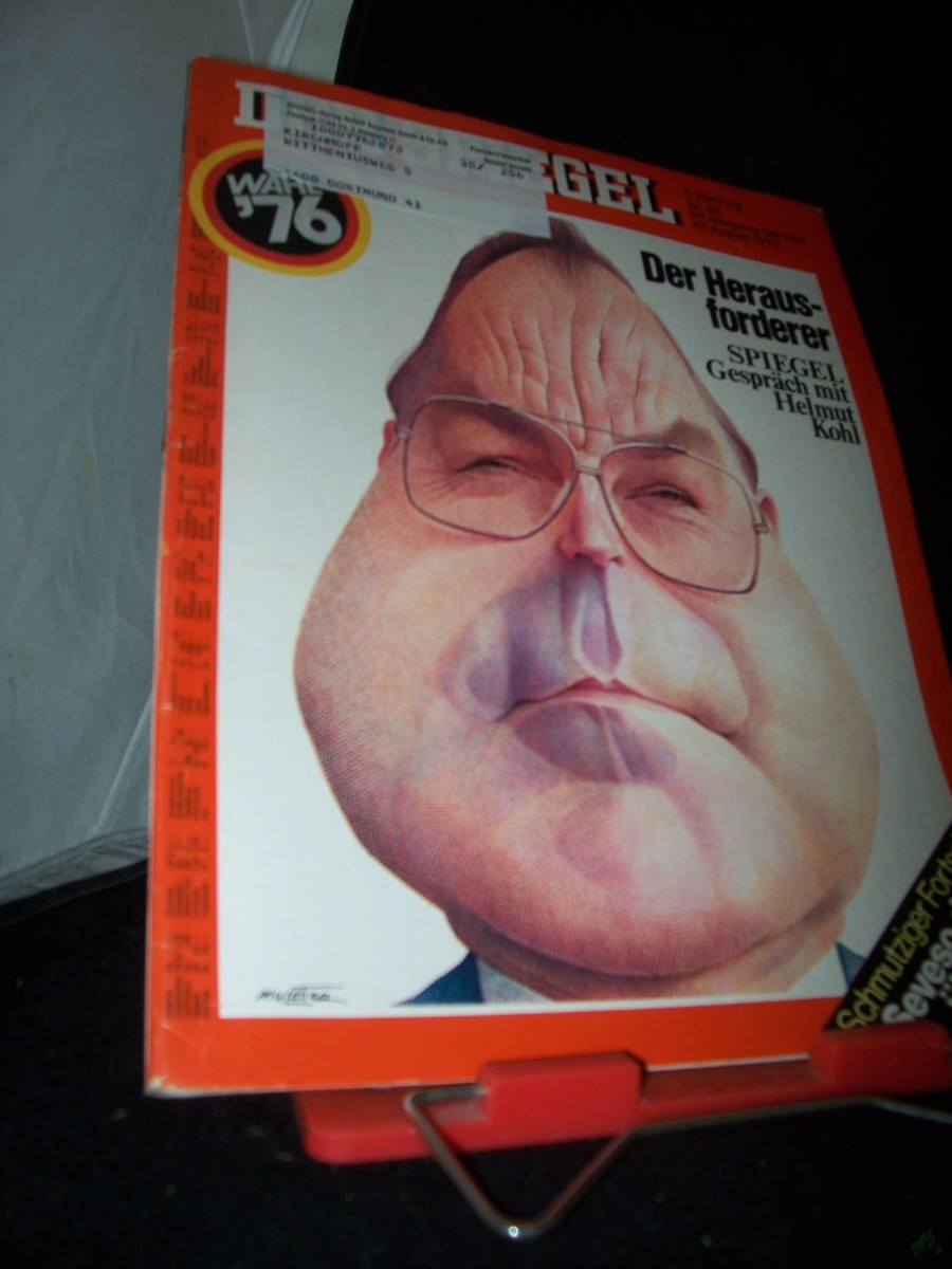 Product image 1 of the product “35/1976 Der Herausforderer Spiegel Gespräch mit Helmut Kohl ”