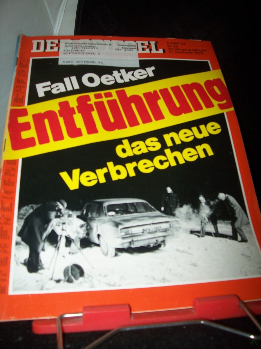 Product image 1 of the product “53/1976 Fall Oetker Entführung ”