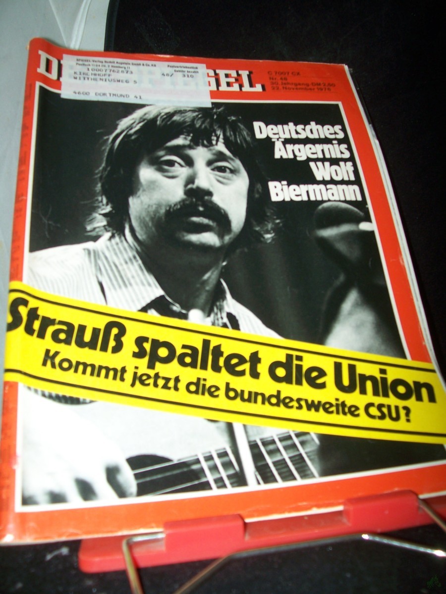 Artikelbild 1 des Artikels “48/1976 Deutsches Ärgernis Wolf Biermann “