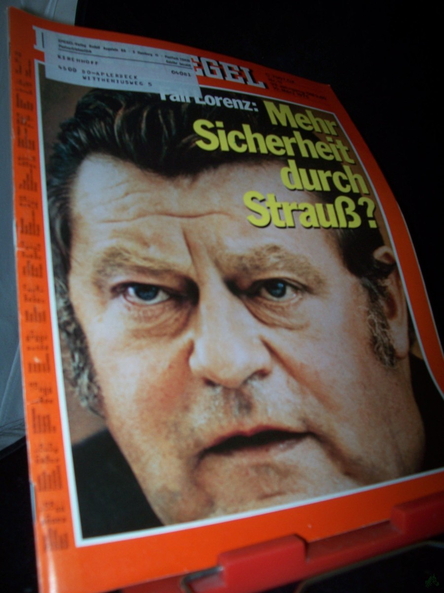 Artikelbild 1 des Artikels “11/1975 Mehr Sicherheit durch Strauß “