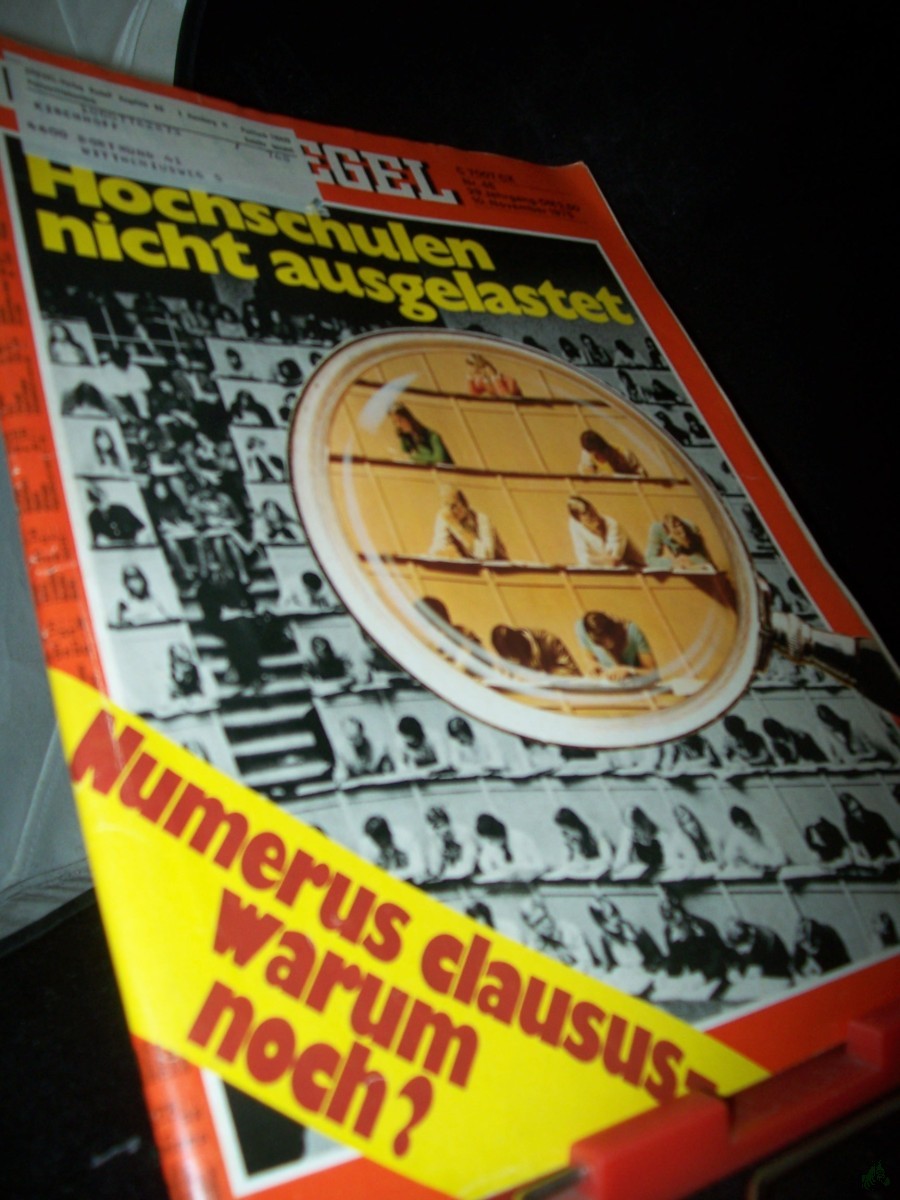 Product image 1 of the product “46/1975 Hochschulen nicht ausgelastet ”