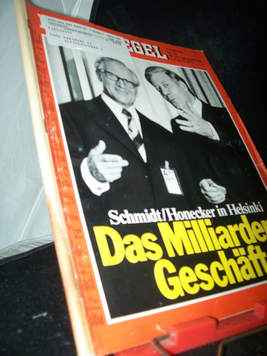 Artikelbild 1 des Artikels “32/1975 Das Milliarden Geschäft “