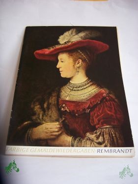 Product image 1 of the product “Zehn farbige Gemäldewiedergaben / Rembrandt. Mit e. Einf. v. Anneliese Dangel ”