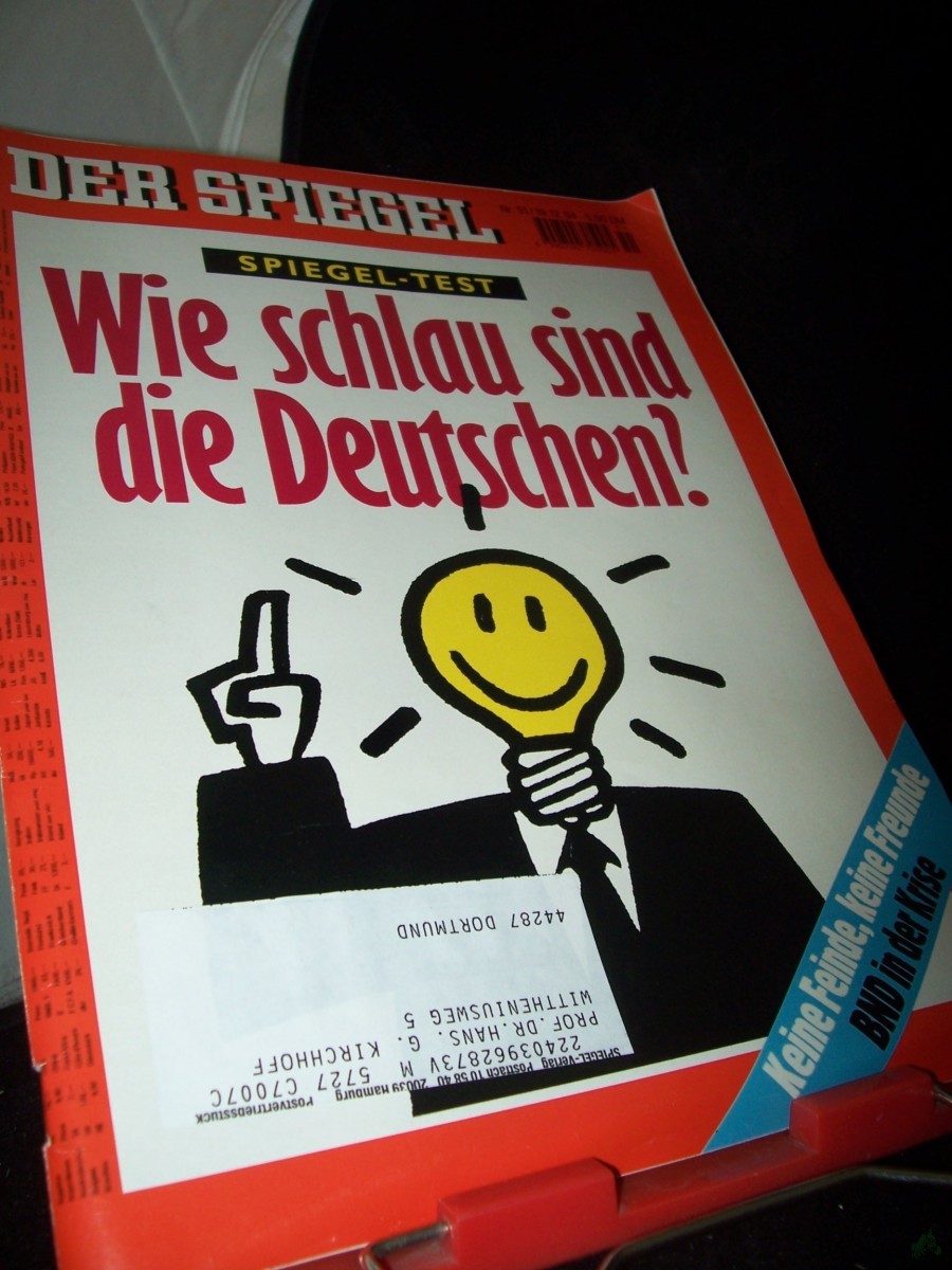 Artikelbild 1 des Artikels “51/1994 Wie schlau sind die Deutschen “