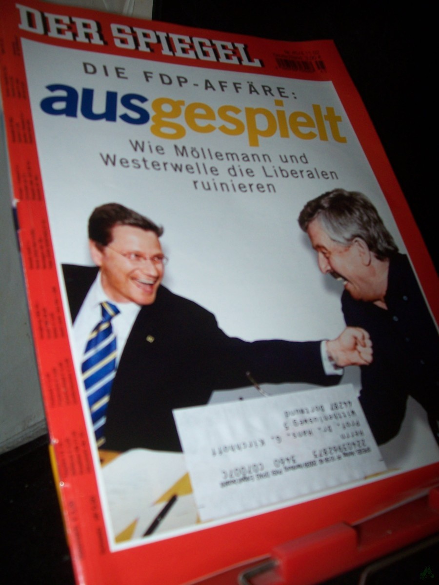 Artikelbild 1 des Artikels “45/2002 Die FDP Affäre ausgespielt “
