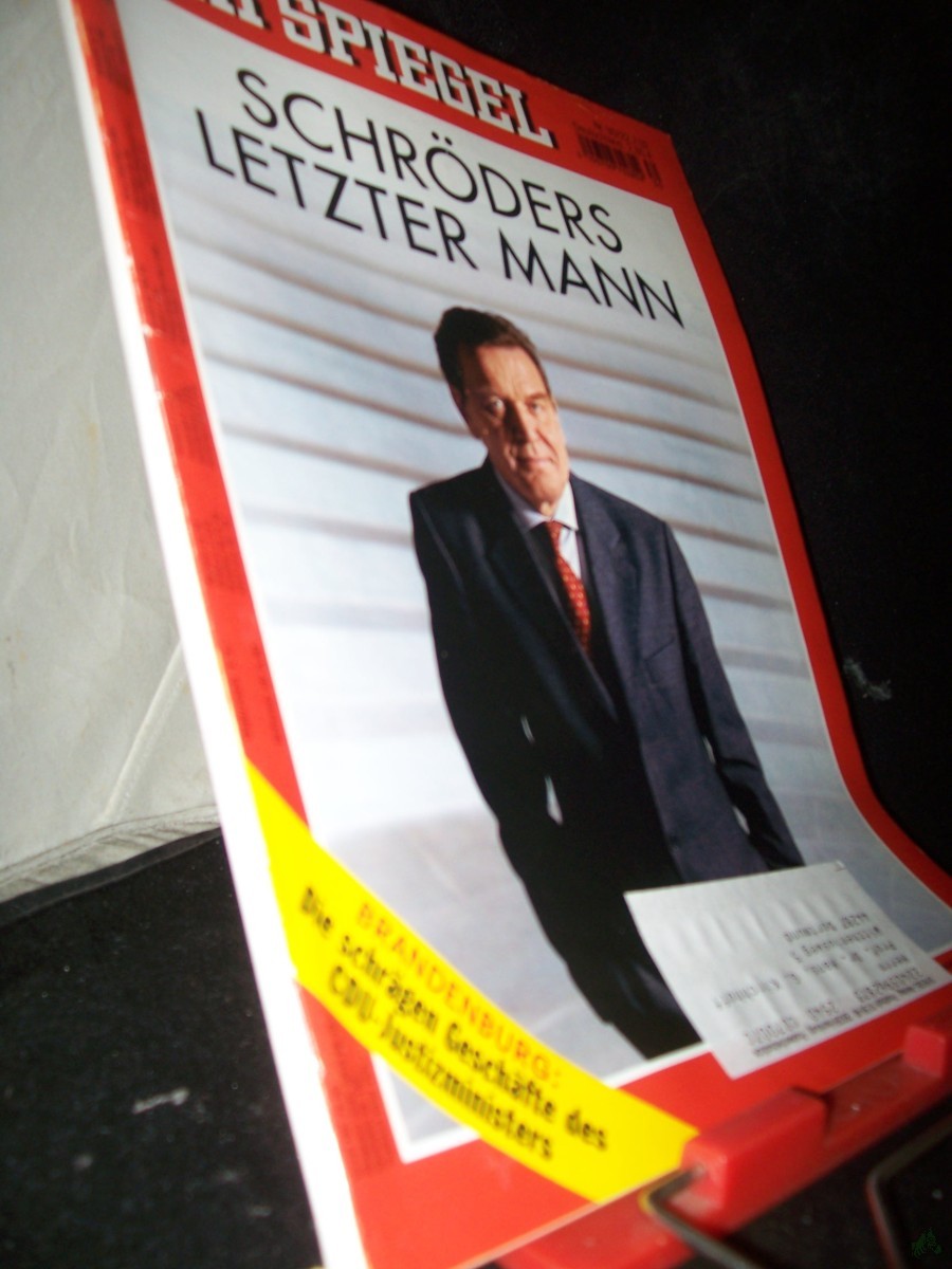 Artikelbild 1 des Artikels “30/2002 Schröders letzter Mann “