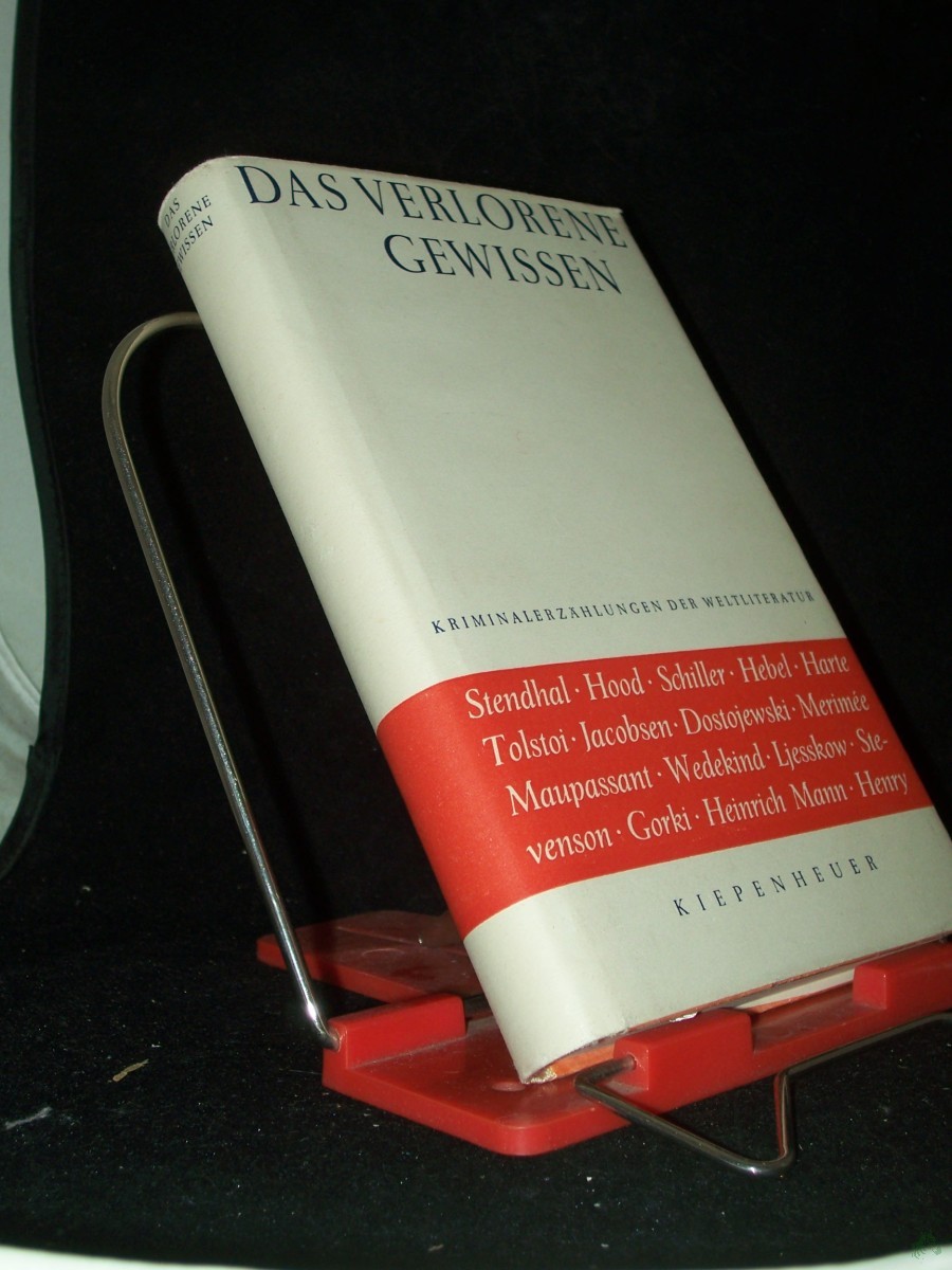 Artikelbild 1 des Artikels “Das verlorene Gewissen : Kriminalerzählungen d. Weltliteratur / Franz Fabian. Hrsg. u. mit e. Nachw. vers “
