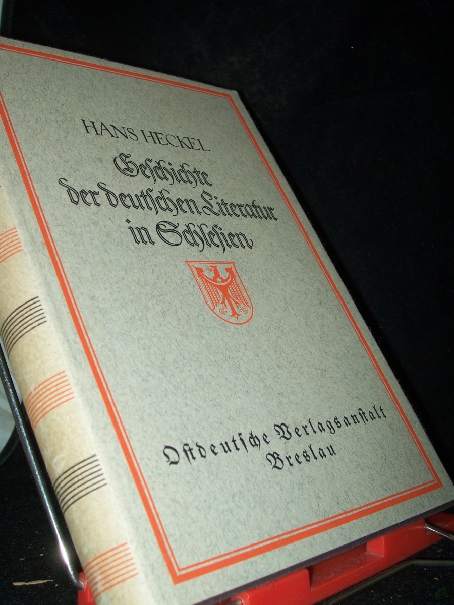 Artikelbild 1 des Artikels “Geschichte der deutschen Literatur in Schlesien Teil: Bd. 1., Von d. Anfängen bis zum Ausgang d. Barock “