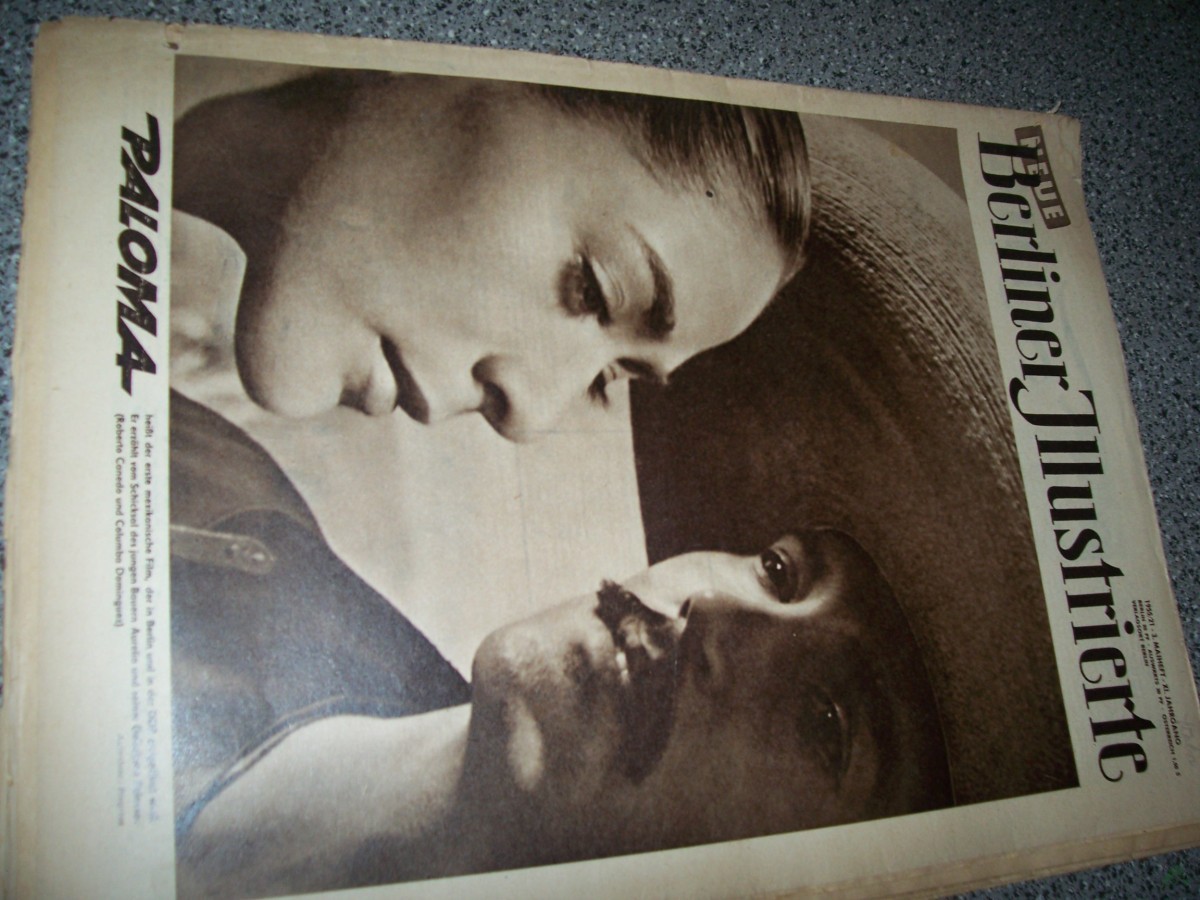Artikelbild 1 des Artikels “21/1955 PALOMA BERICHT ÜBER DEN ERSTEN MEXIKANISCHEN FILM DER IN BERLIN UND IN DER DDR AUFGEFÜHRT WIRD “