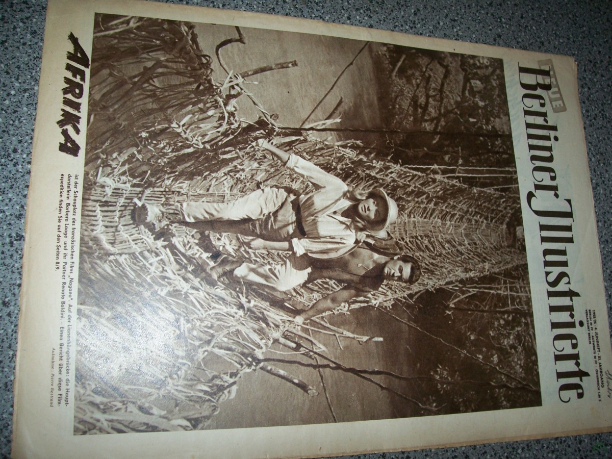 Product image 1 of the product “26/1955 AFRIKA BERICHT ÜBER DEN FRANZÖSISCHEN FILM NAGANO ”