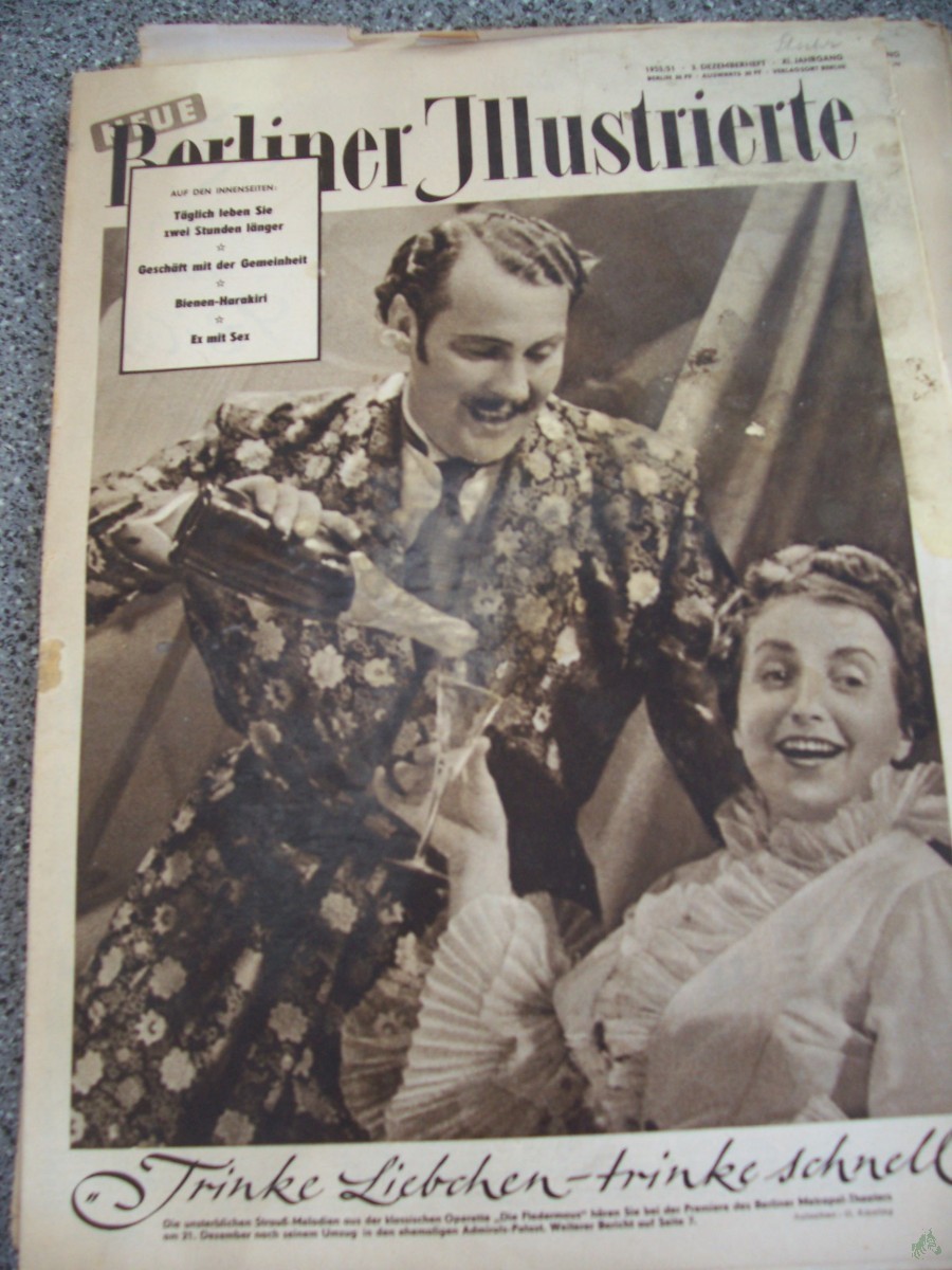 Artikelbild 1 des Artikels “51/1955 BERICHT ÜBER DIE STRAUSS OPER IM BERLINER METROPOL THEATER “