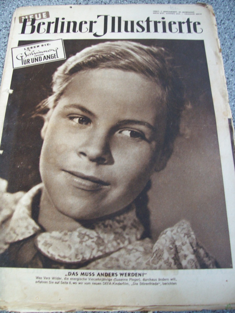 Artikelbild 1 des Artikels “1/1953 DAS MUSS ANDERS WERDEN WAS VERA WILDER (SUSANNE PFLEGER) ÄNDERN WILL “