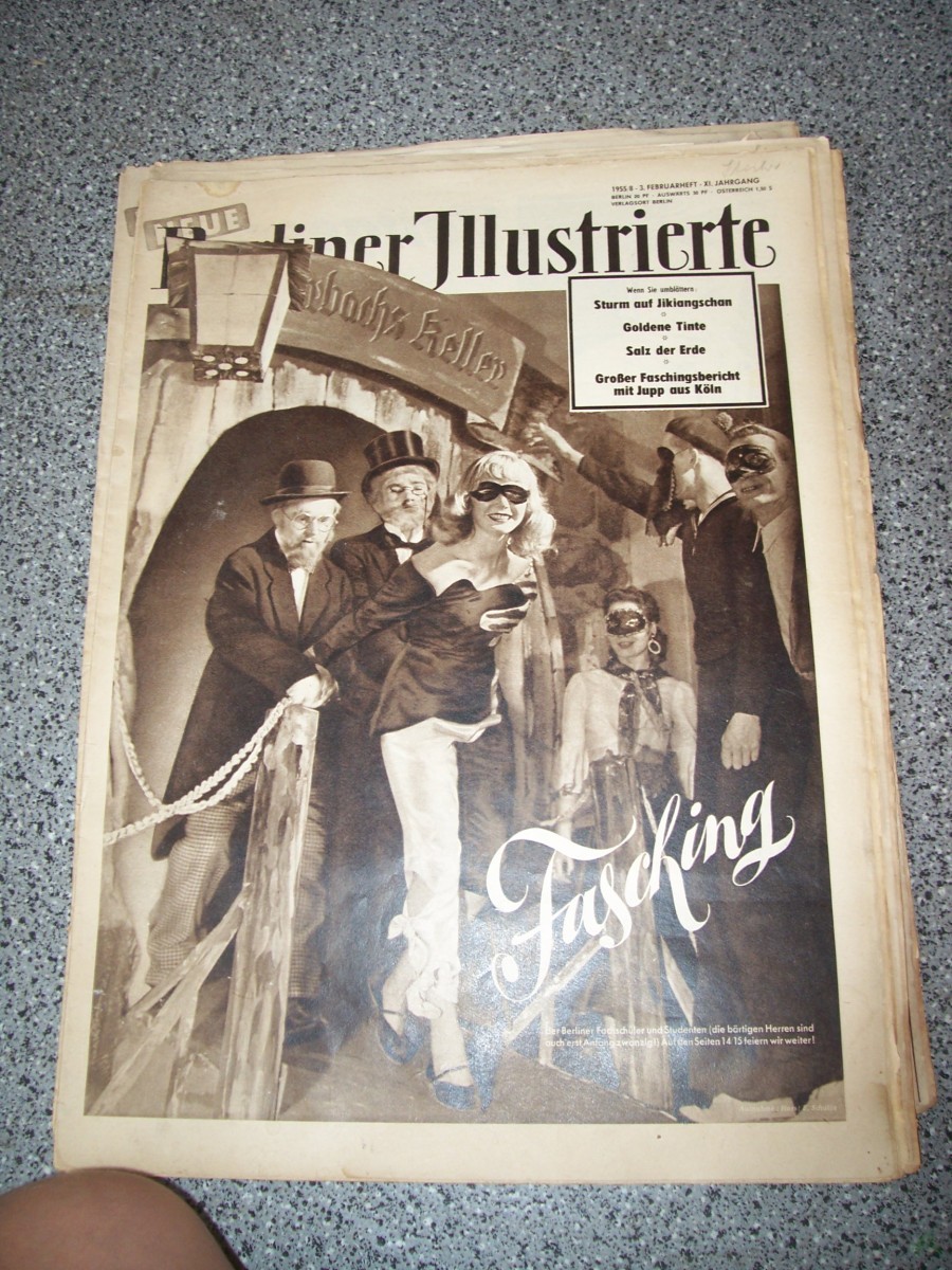 Product image 1 of the product “8/1955 FASCHING DER BERLINER FACHSCHÜLER UND STUDENTEN EIN BERICHT ”