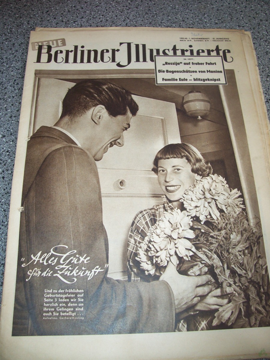 Product image 1 of the product “45/1953 ALLES GUTE FÜR DIE ZUKUNFT ”