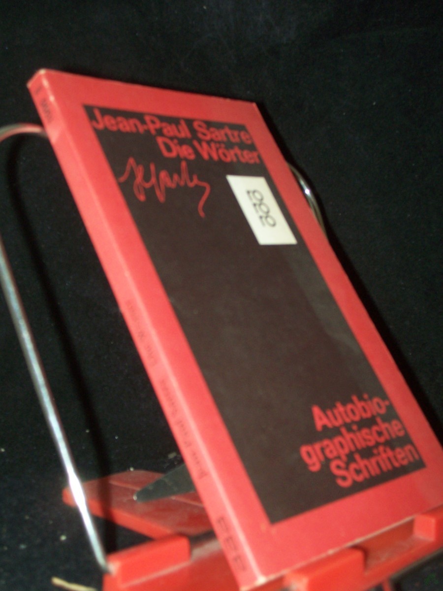 Product image 1 of the product “Sartre, Jean-Paul: Gesammelte Werke in Einzelausgaben Teil: Autobiographische Schriften / Bd. 1., Die Wörter / übers. u. mit e. Nachbemerkung von Hans Mayer ”