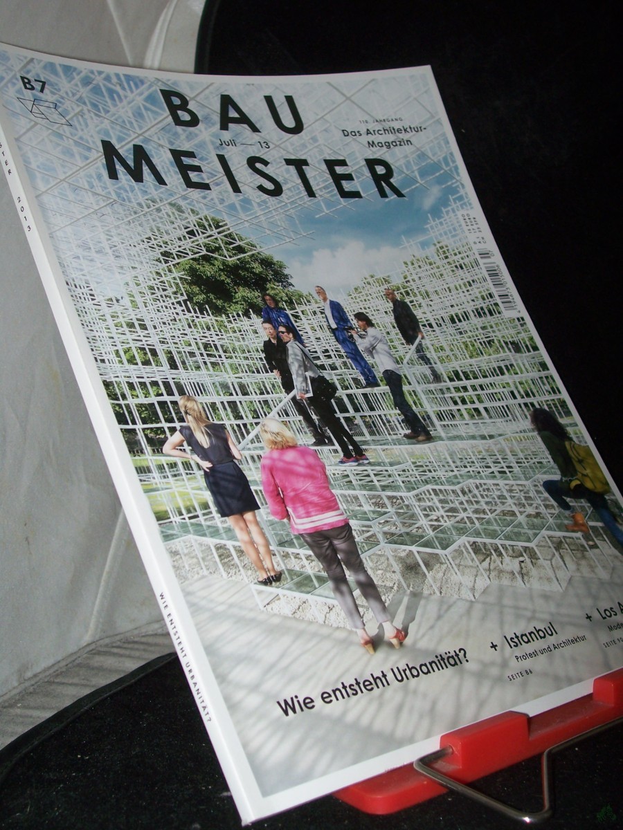 Product image 1 of the product “7/2013 Wie entsteht Urbanität ”