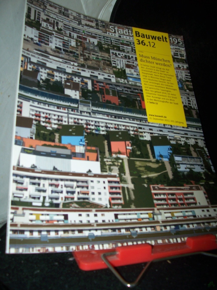 Artikelbild 1 des Artikels “36.12 9/2012 muss München dichter werden (Cover 1) “
