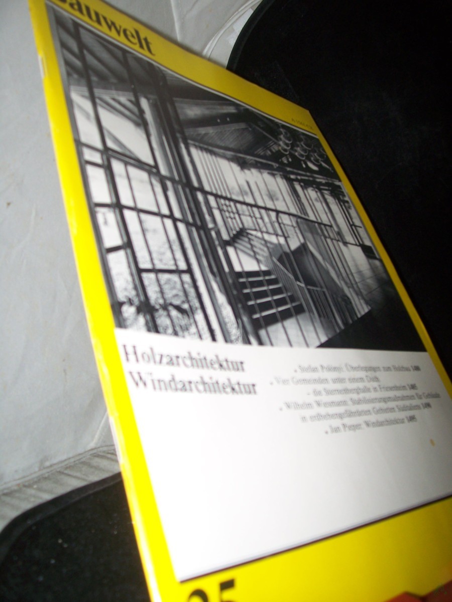 Product image 1 of the product “35/1981 Holzarchitektur Windarchitektur ”