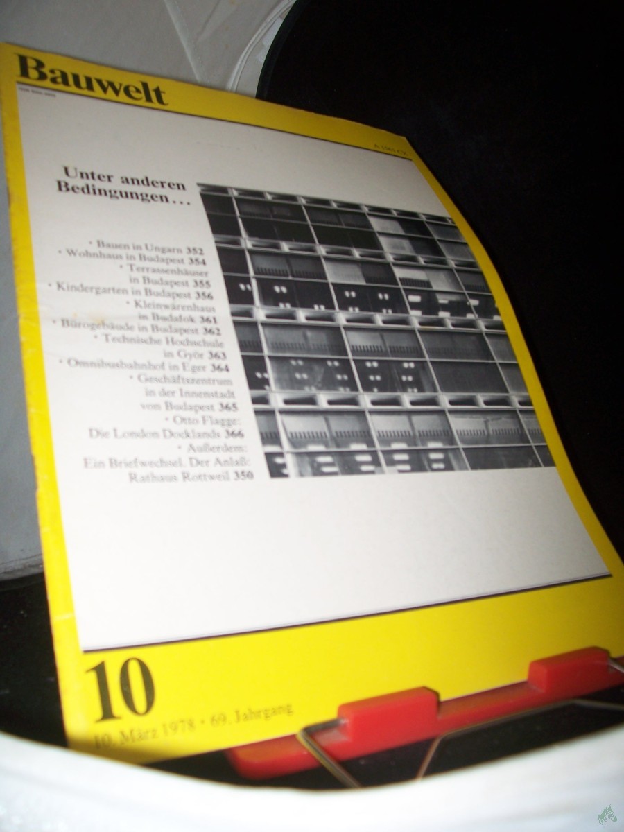 Artikelbild 1 des Artikels “10/1978 Unter anderen Bedingungen “