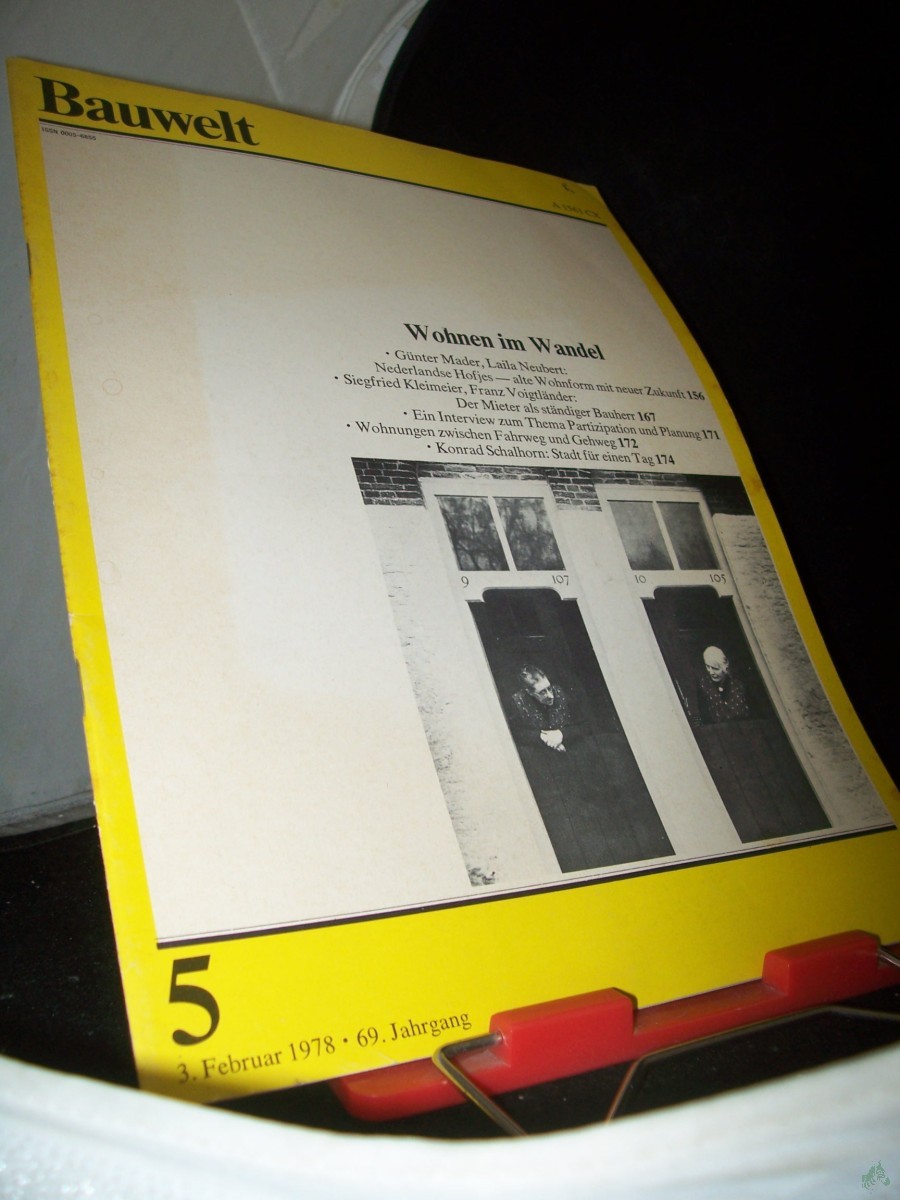 Artikelbild 1 des Artikels “5/1978 Wohnen im Wandel “