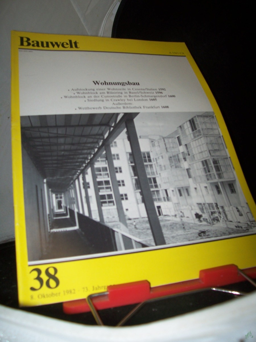 Product image 1 of the product “38/1982 Wohnungsbau ”