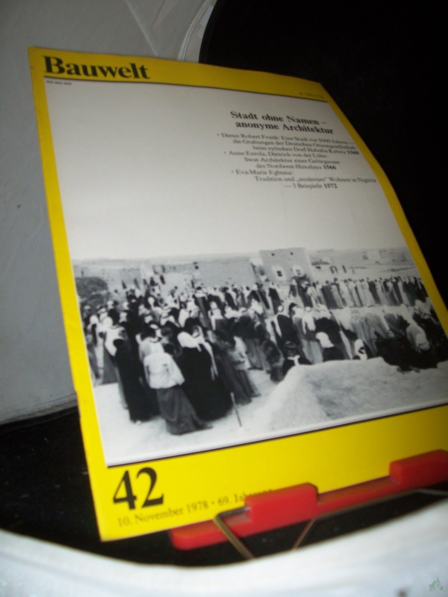Artikelbild 1 des Artikels “42/1978 Stadt ohne Namen anonyme Architektur “