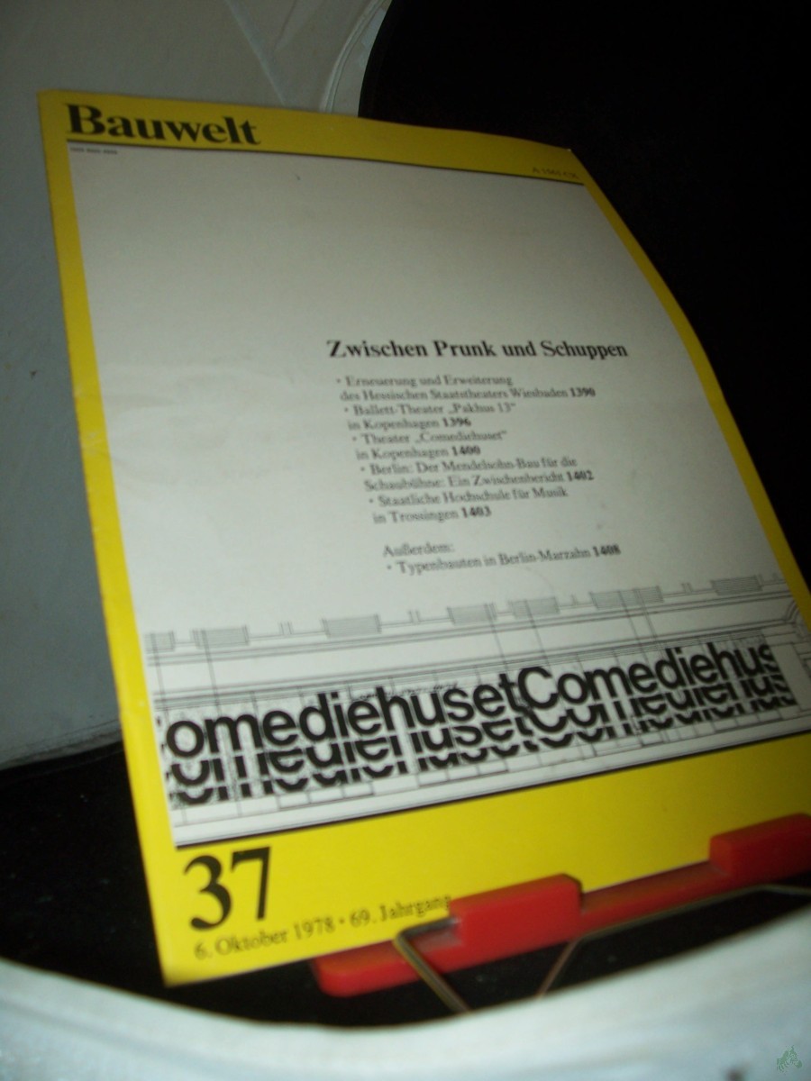 Artikelbild 1 des Artikels “37/1978 Zwischen Prunk und Schuppen “