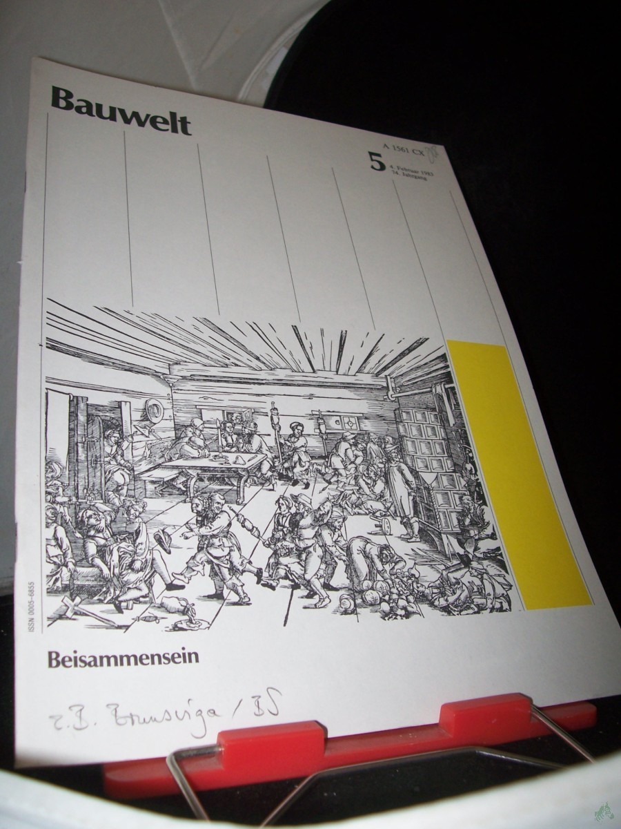 Artikelbild 1 des Artikels “5/1983 Beisammensein “