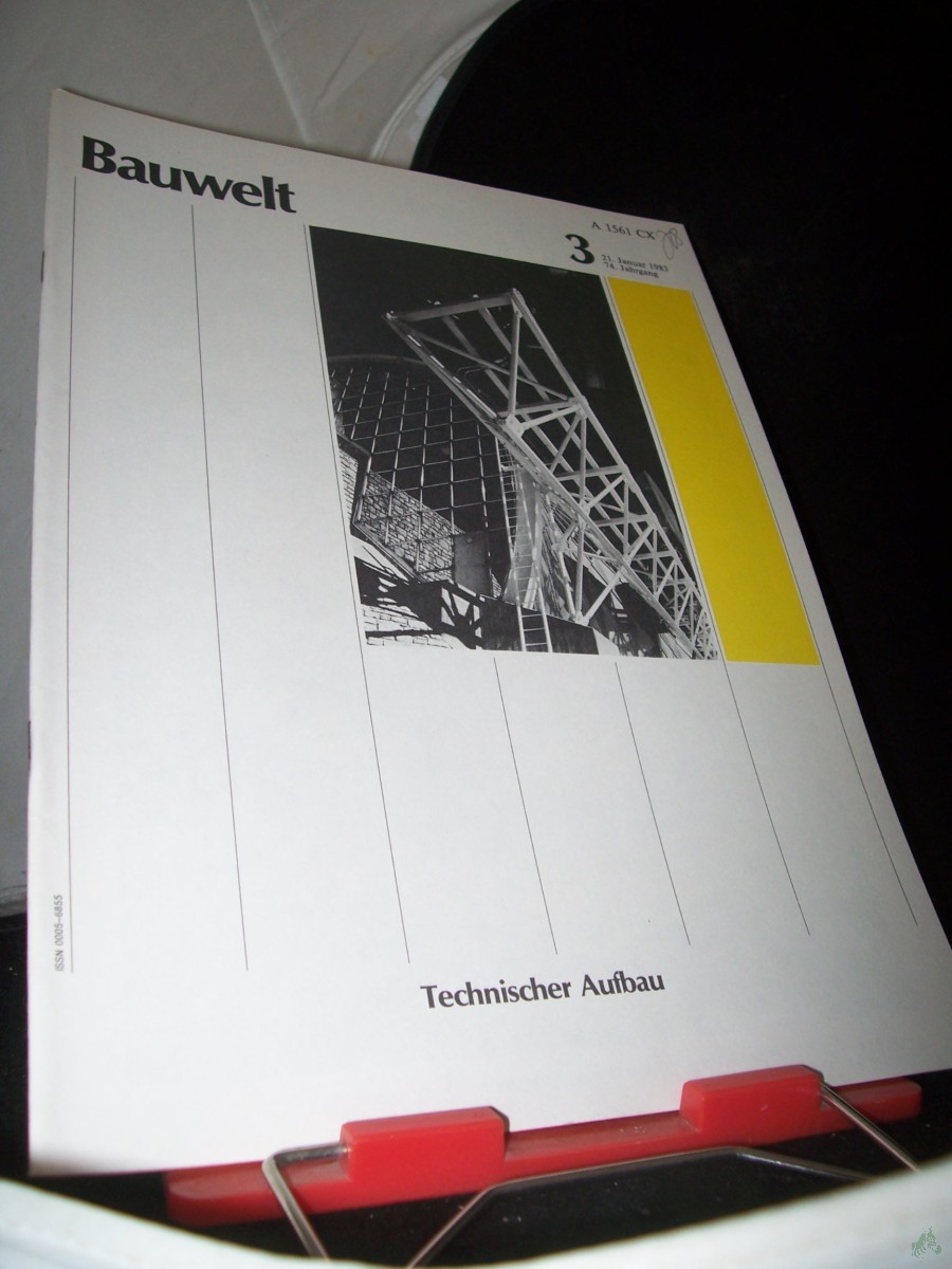 Artikelbild 1 des Artikels “3/1983 technischer Aufbau “