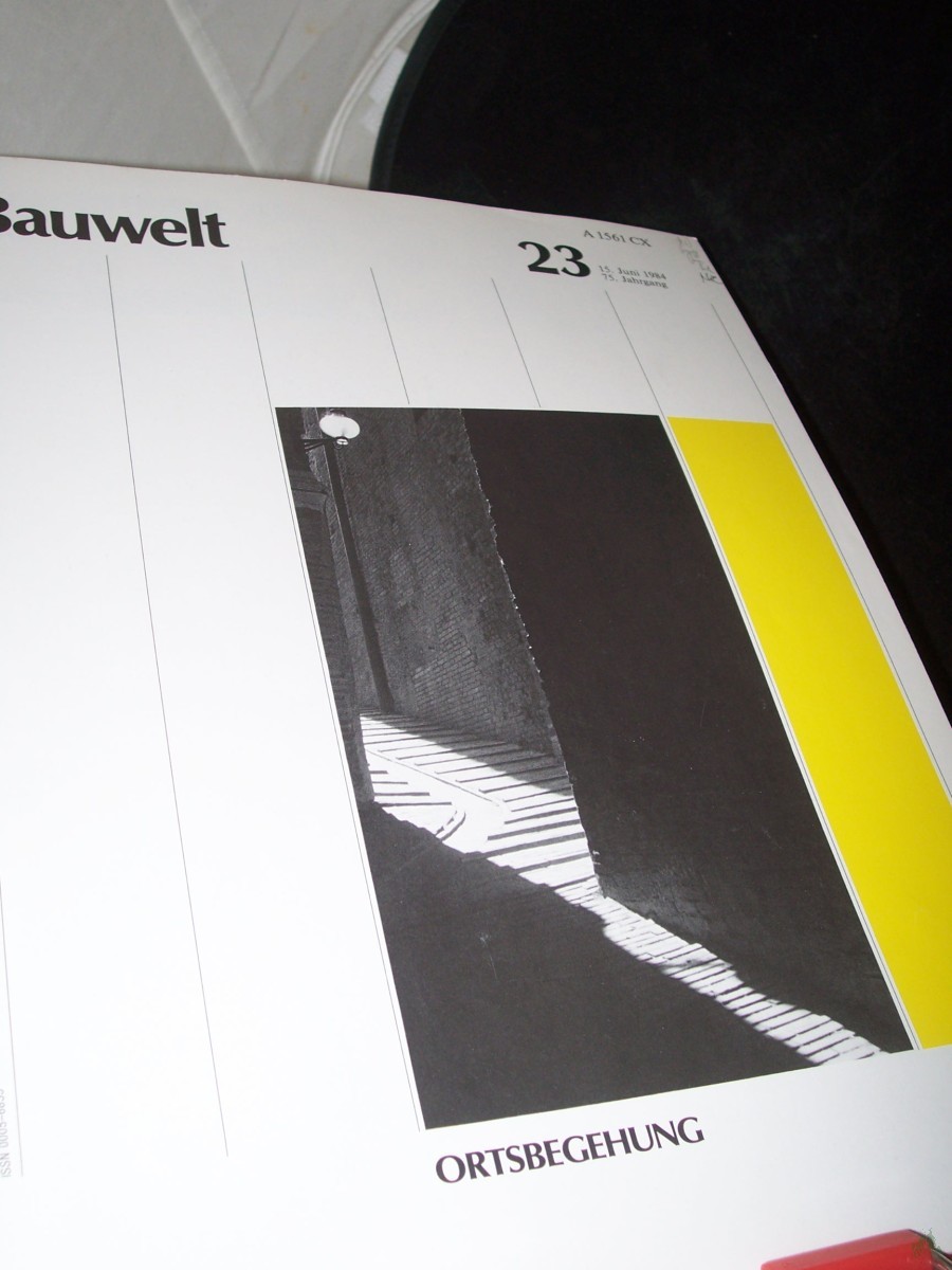 Artikelbild 1 des Artikels “23/1984 Ortsbegehung “