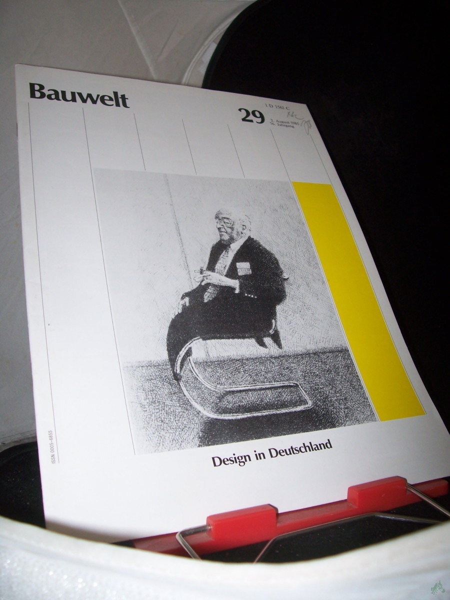 Artikelbild 1 des Artikels “29/1985 Design in Deutschland “