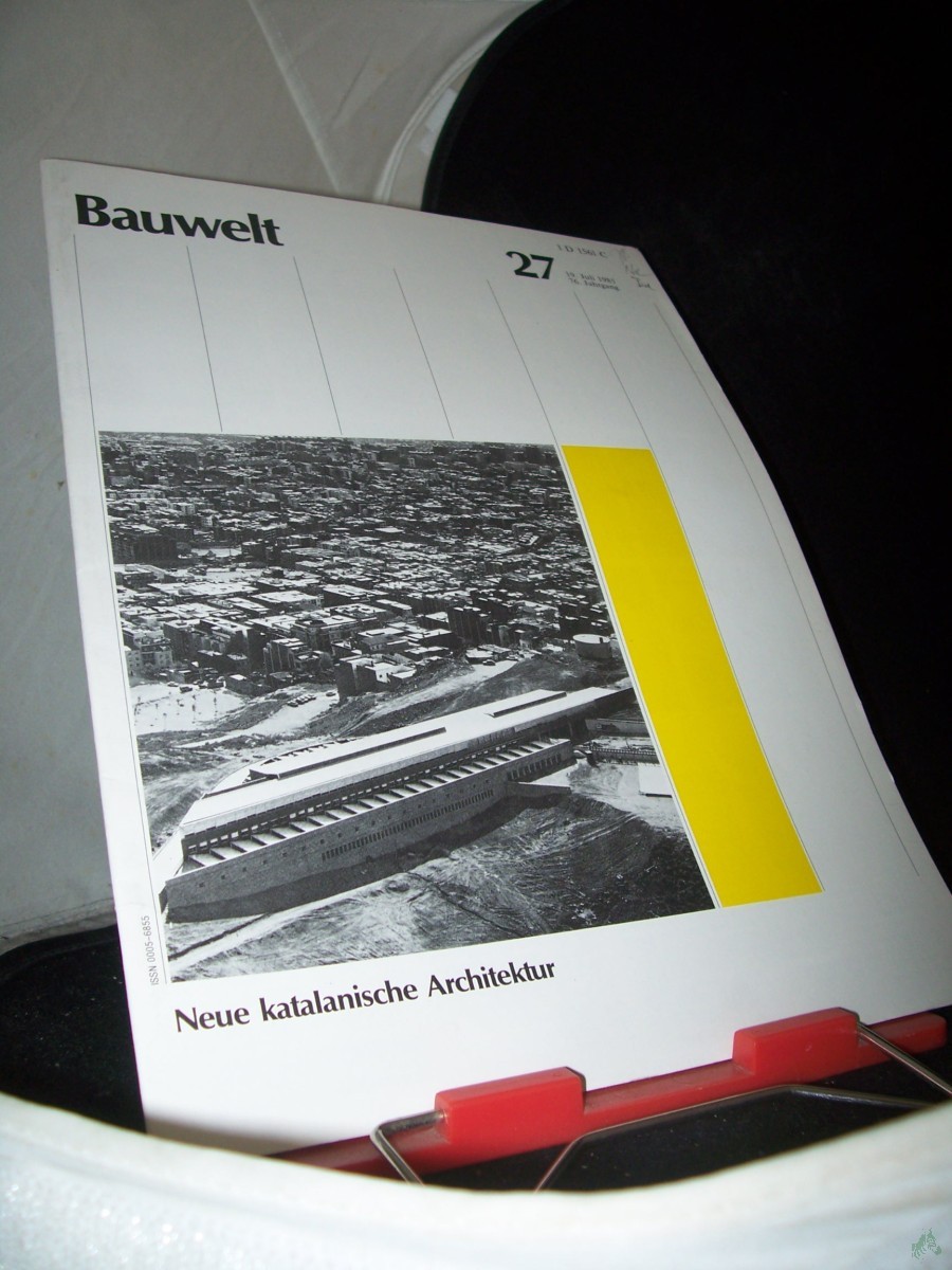 Product image 1 of the product “27/1985 neue katalanische Architektur ”