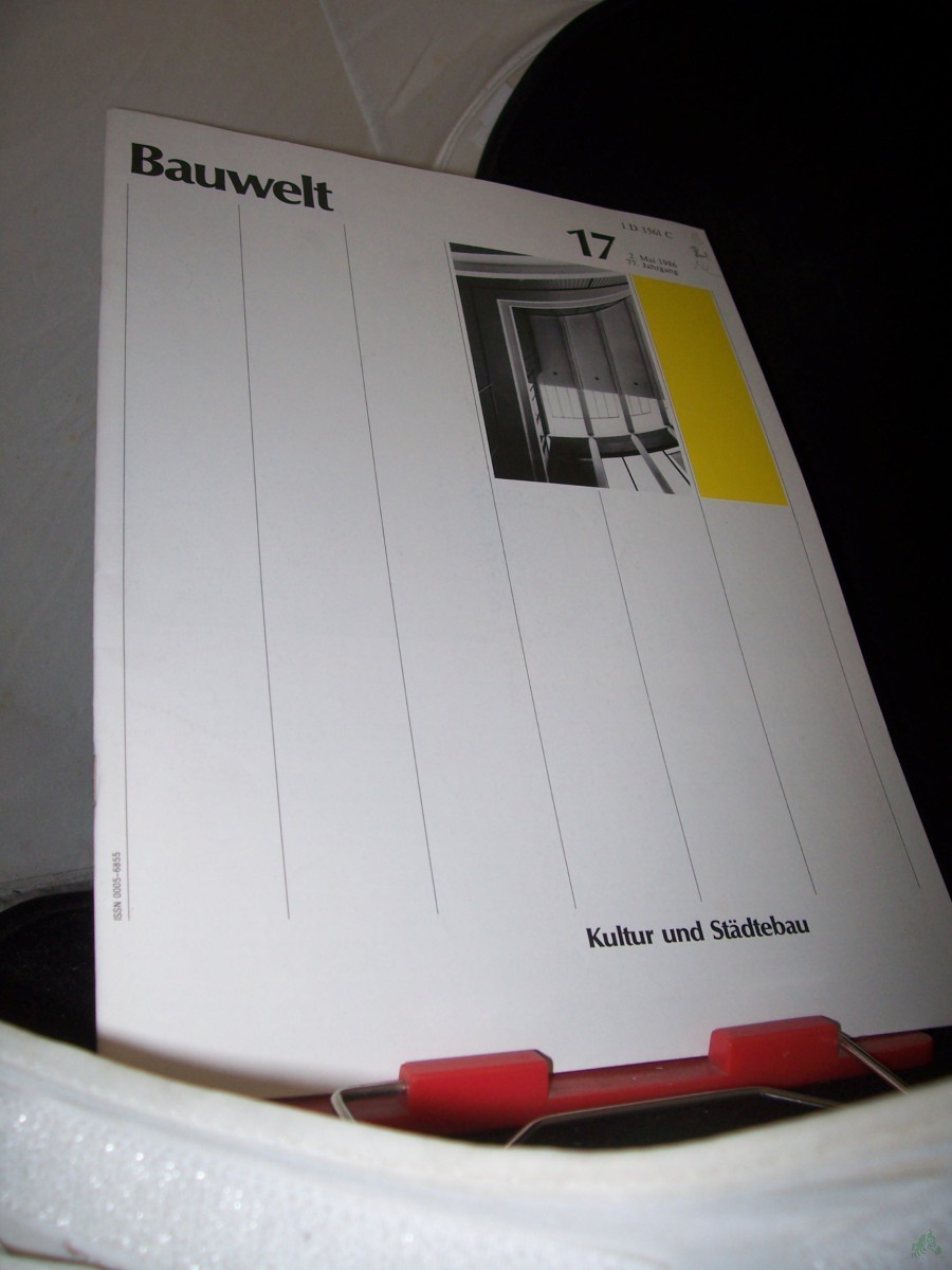 Artikelbild 1 des Artikels “17/1986 Kultur und Städtebau “